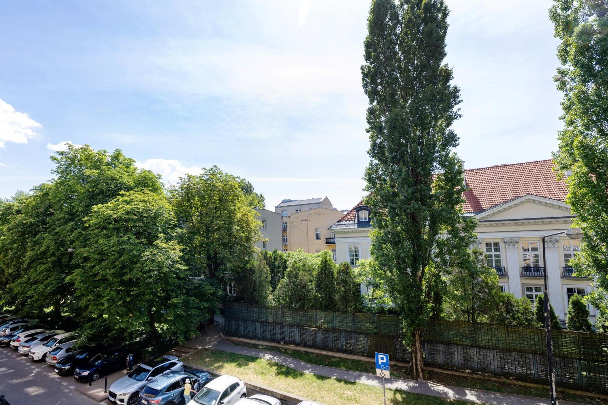 Corazziego Plac Bankowy Apartment Varšava Exteriér fotografie
